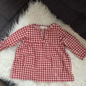 Zara checked dress